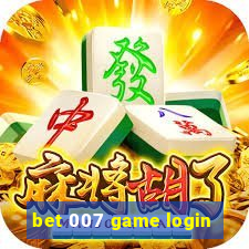 bet 007 game login